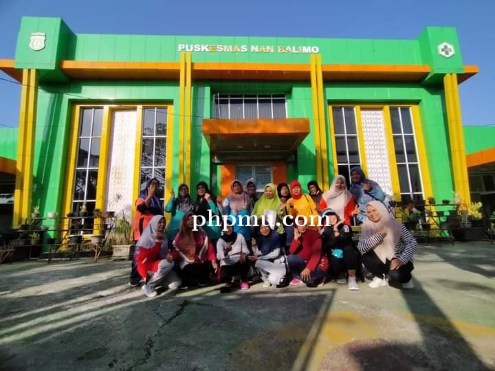 Sabtu sehat bersama Puskesmas Nan Balimo